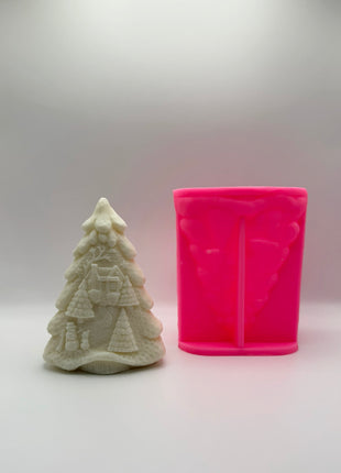 Christmas Scenery Tree Mould