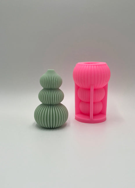 Ribbed Silicone Mould