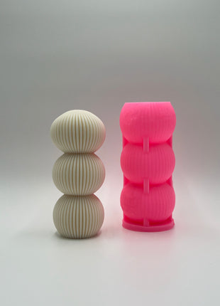 Ribbed Pillar Ball Mould