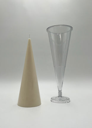 Acrylic Cone Mould (Wide)