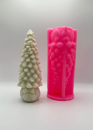 Christmas Tree With Bow Mould