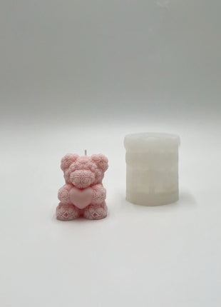 Rose Bear With Heart (Small)