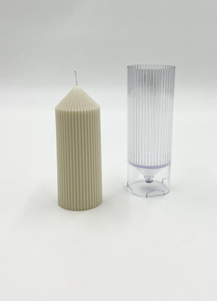 Ribbed Pillar Pencil Mould